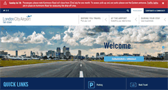 Desktop Screenshot of londoncityairport.com