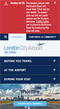 Mobile Screenshot of londoncityairport.com